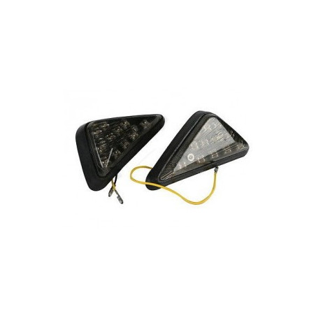 Smoked LED knipperlicht voor op de kuip (per paar)