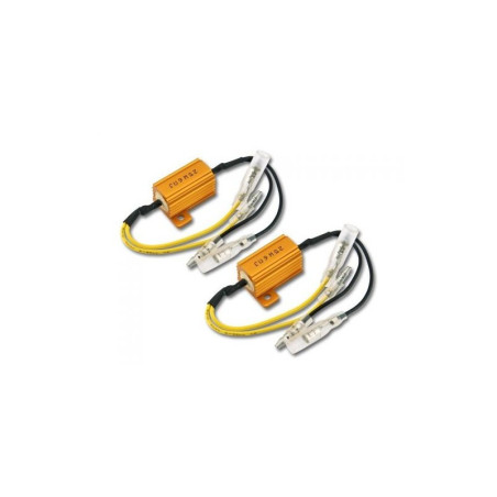 Weerstand 25 W- 6,8 OHM met kabel (paar)