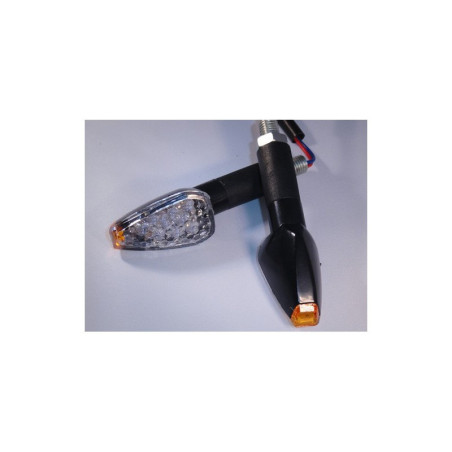 LED knipperlichten 4 cm arm, met achter indicatie (per paar)