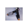 LED knipperlichten 4 cm arm, met achter indicatie (per paar)