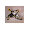 LED knipper licht Universeel  Carbon look 2 cm arm met achter indicatie (per paar)